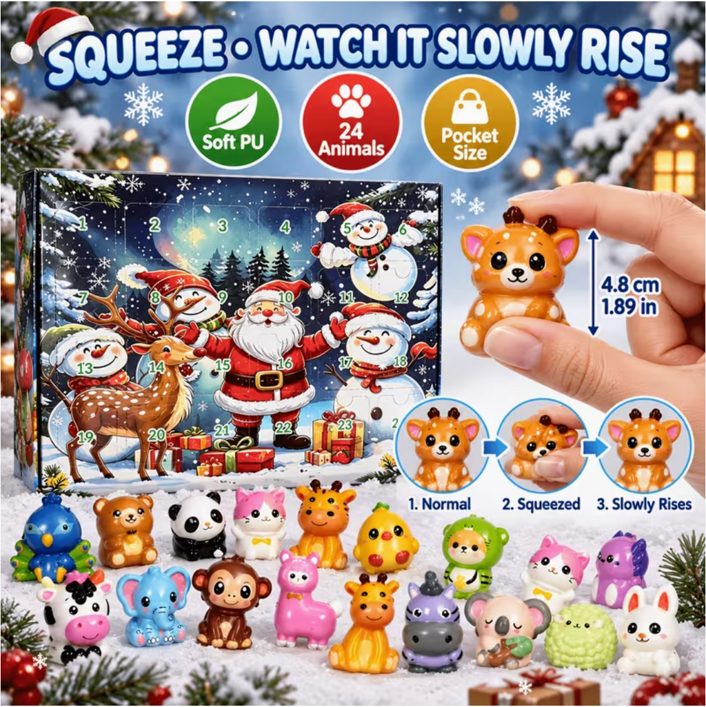 Poppy Pals – 24-Day Squishy Advent Calendar