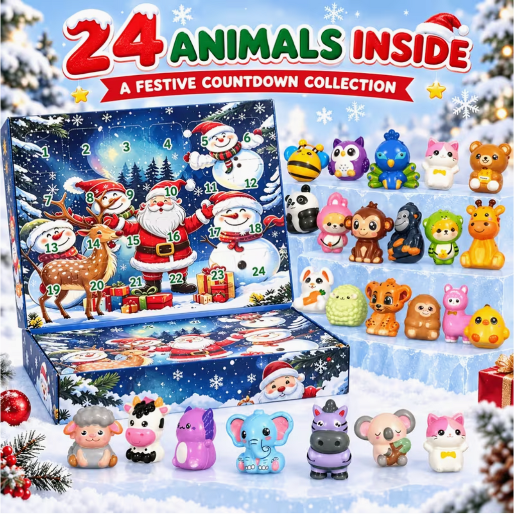 Poppy Pals – 24-Day Squishy Advent Calendar