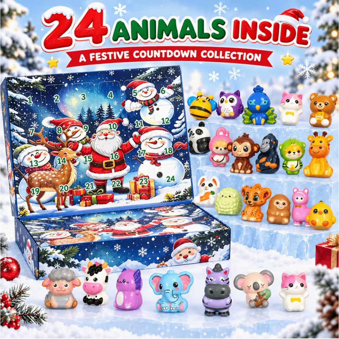 Poppy Pals – 24-Day Squishy Advent Calendar