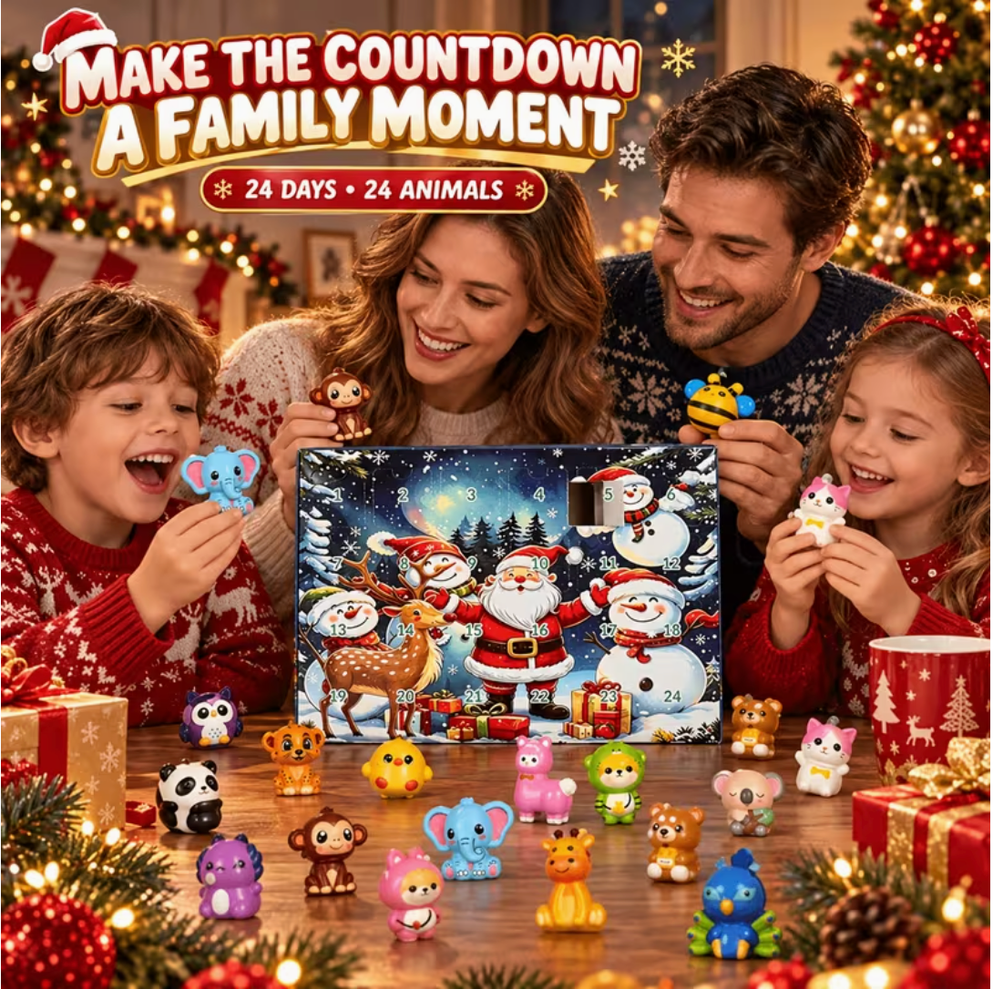 Poppy Pals – 24-Day Squishy Advent Calendar