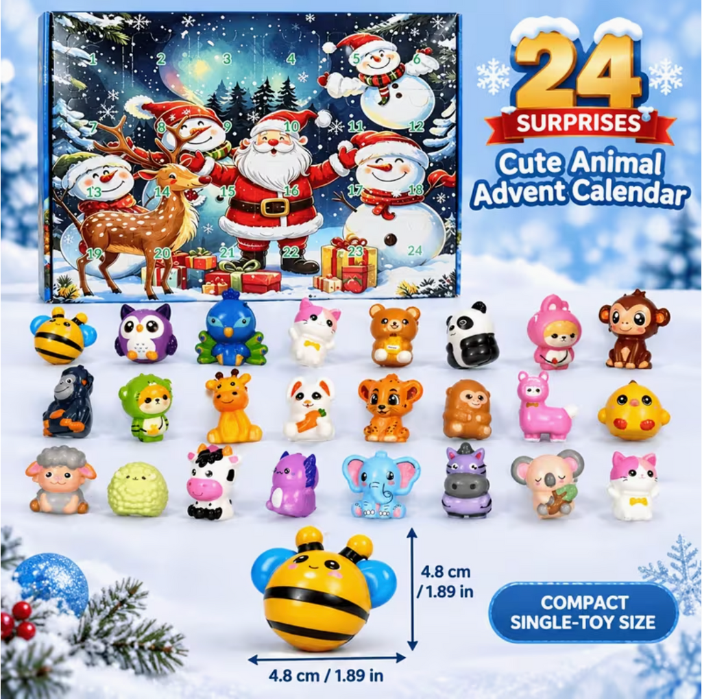 Poppy Pals – 24-Day Squishy Advent Calendar