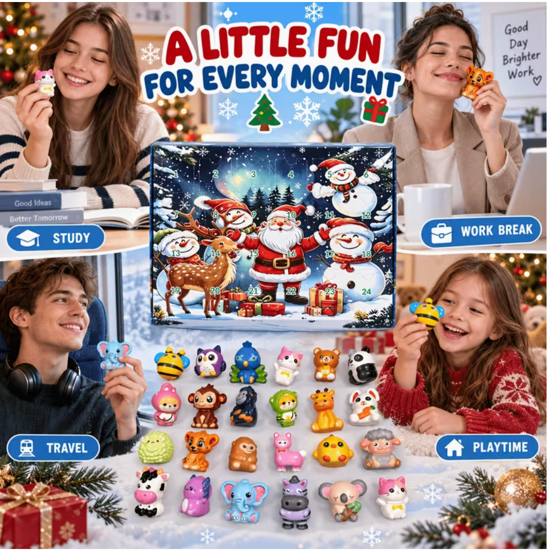 Poppy Pals – 24-Day Squishy Advent Calendar