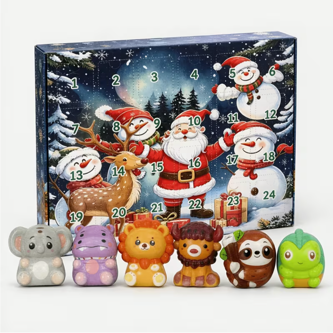Poppy Pals – 24-Day Squishy Advent Calendar