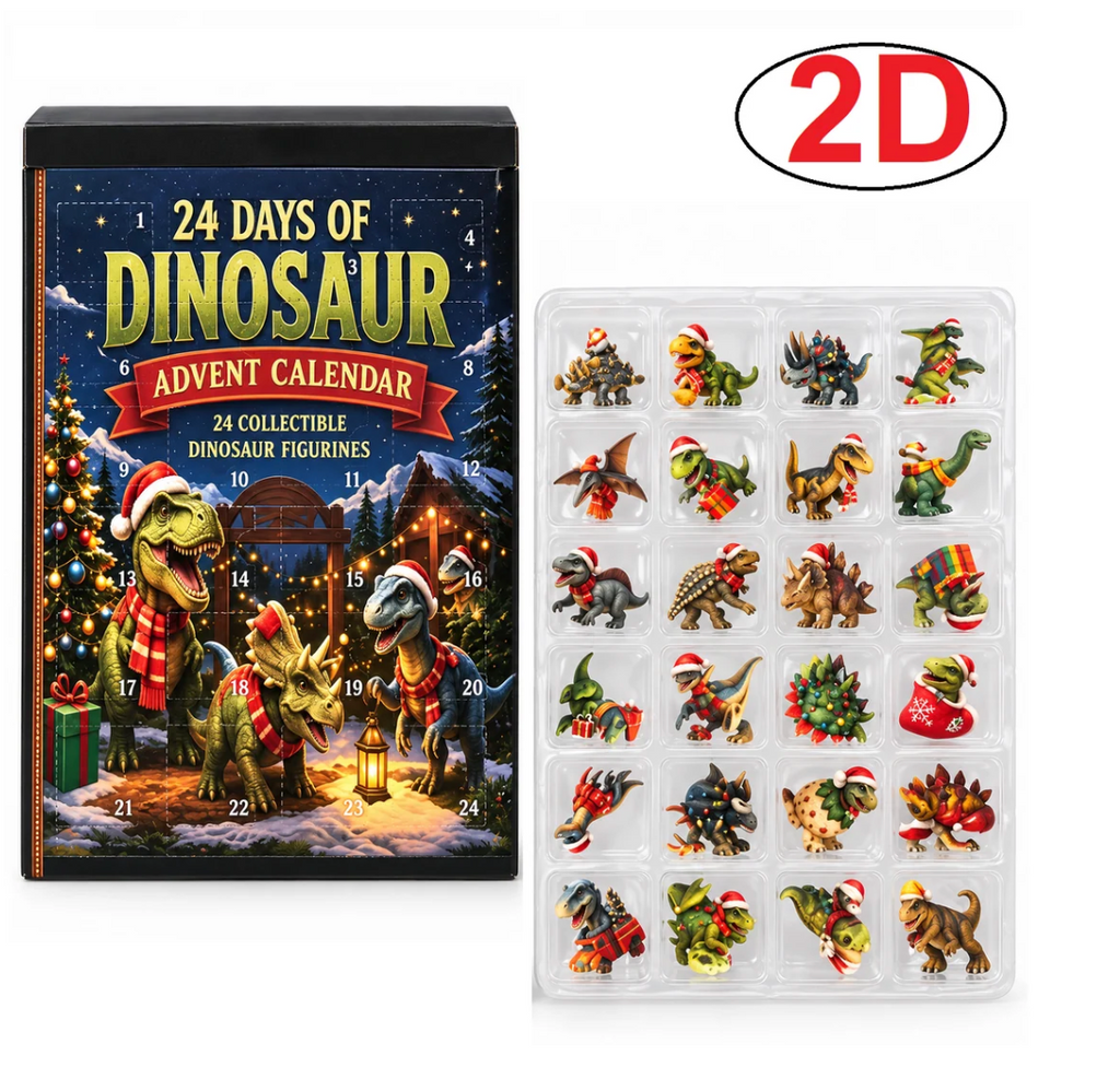 Dino December – 24-Day Dinosaur Advent Calendar