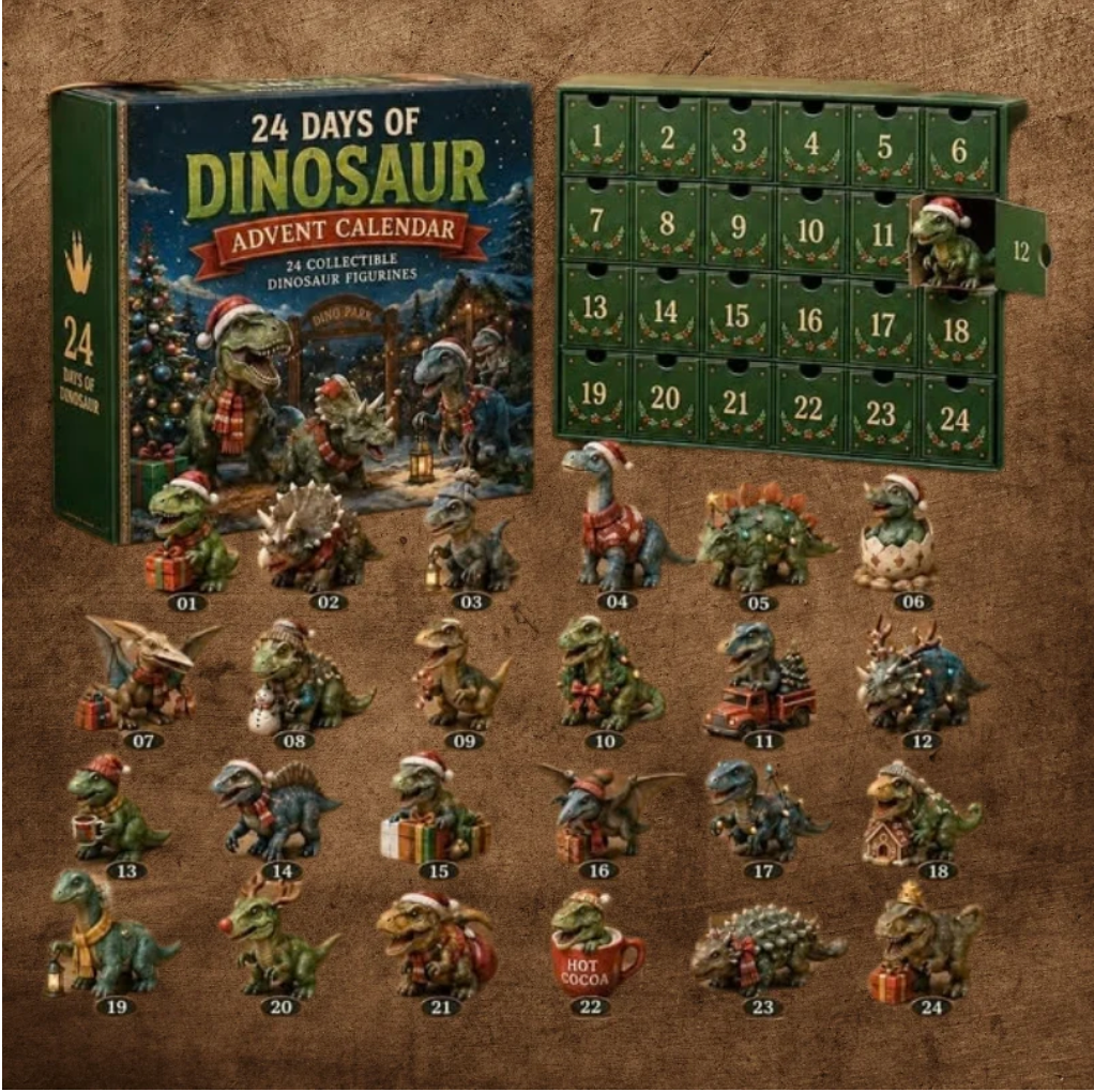 Dino December – 24-Day Dinosaur Advent Calendar