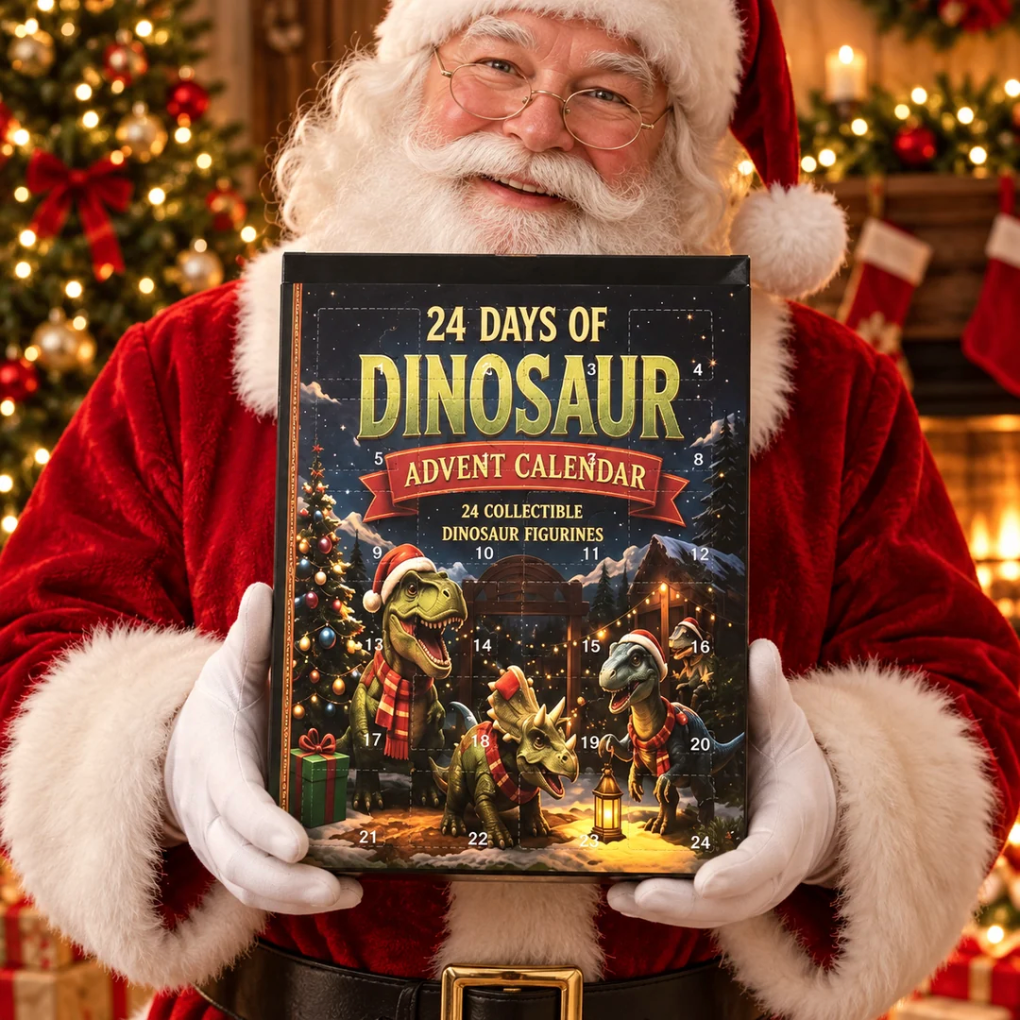 Dino December – 24-Day Dinosaur Advent Calendar