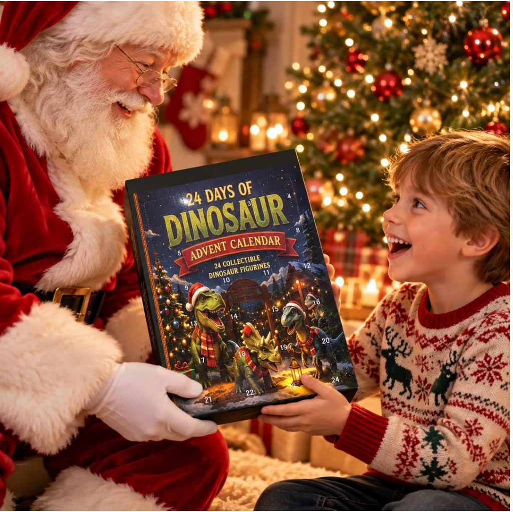 Dino December – 24-Day Dinosaur Advent Calendar