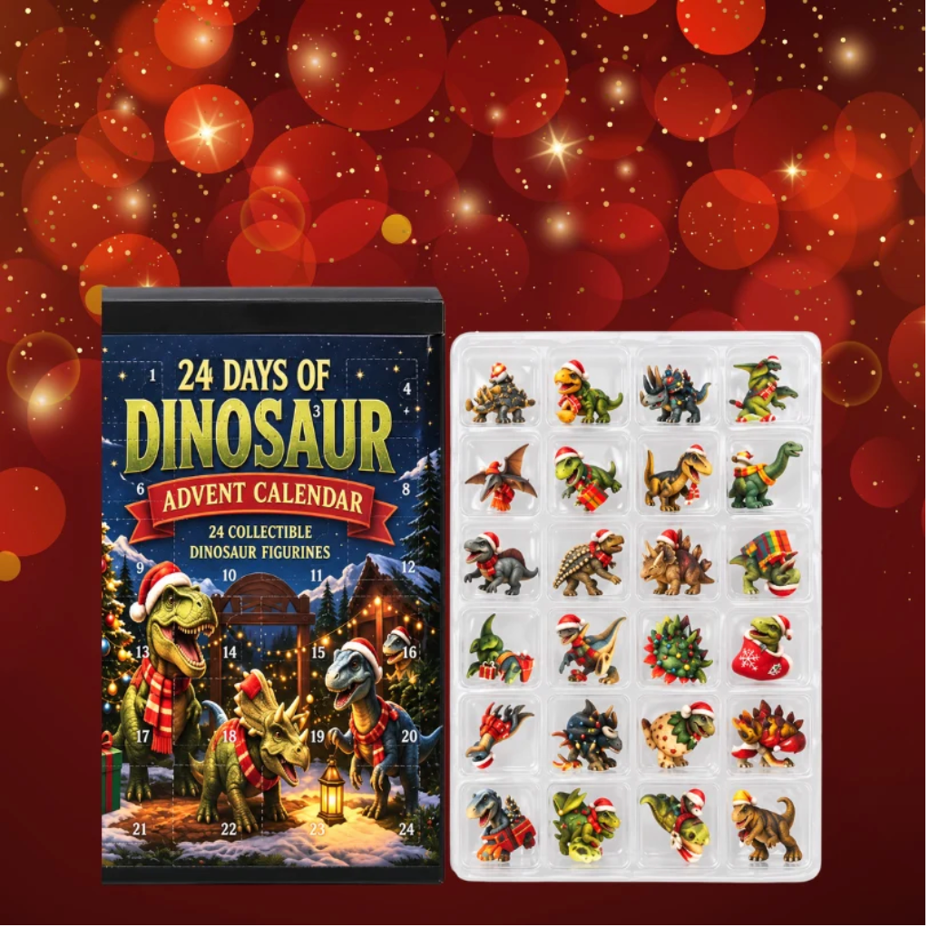 Dino December – 24-Day Dinosaur Advent Calendar