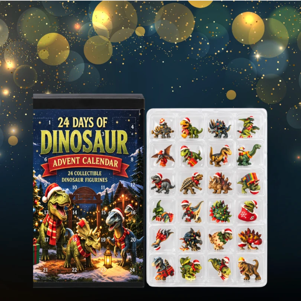 Dino December – 24-Day Dinosaur Advent Calendar