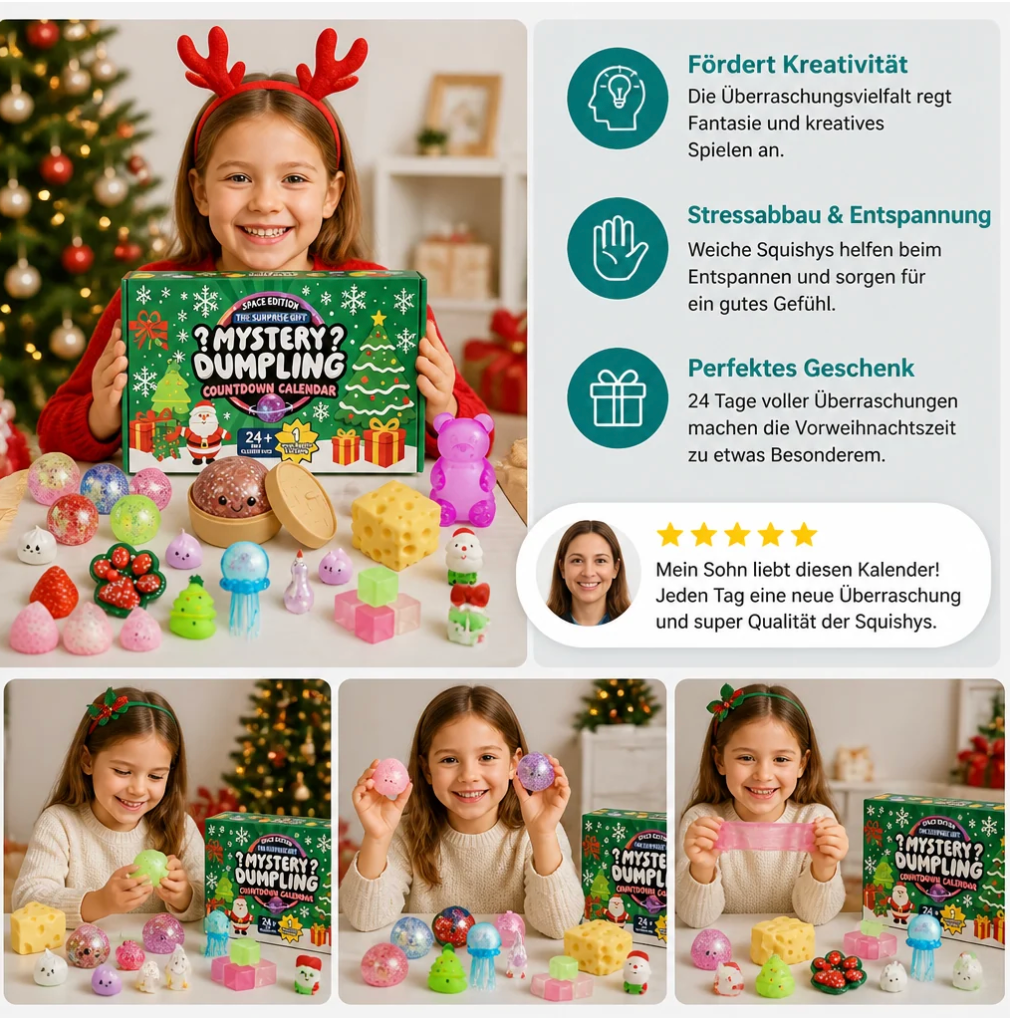 Mallow Mix – 24-Day Squishy Advent Calendar 2026