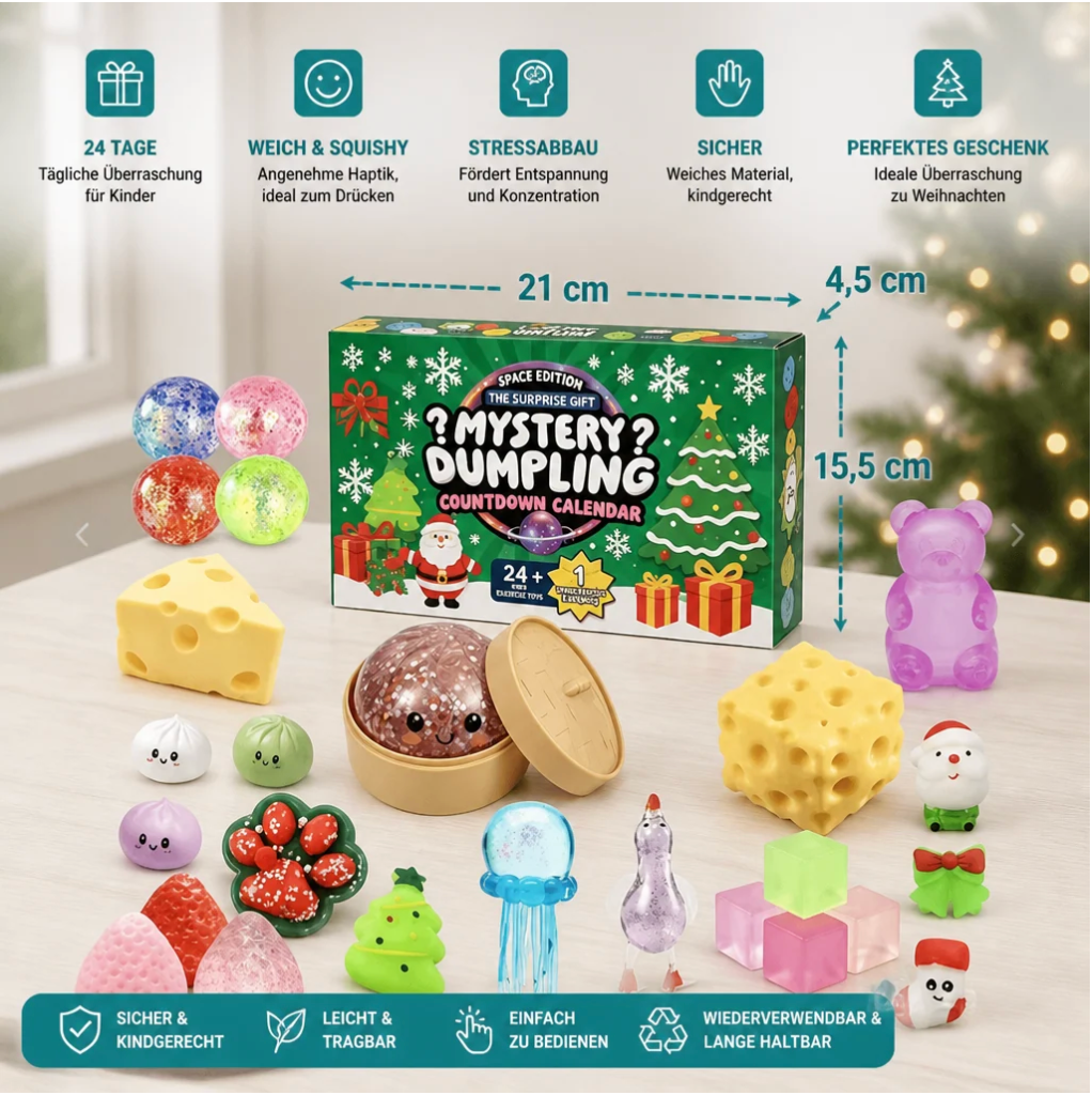 Mallow Mix – 24-Day Squishy Advent Calendar 2026