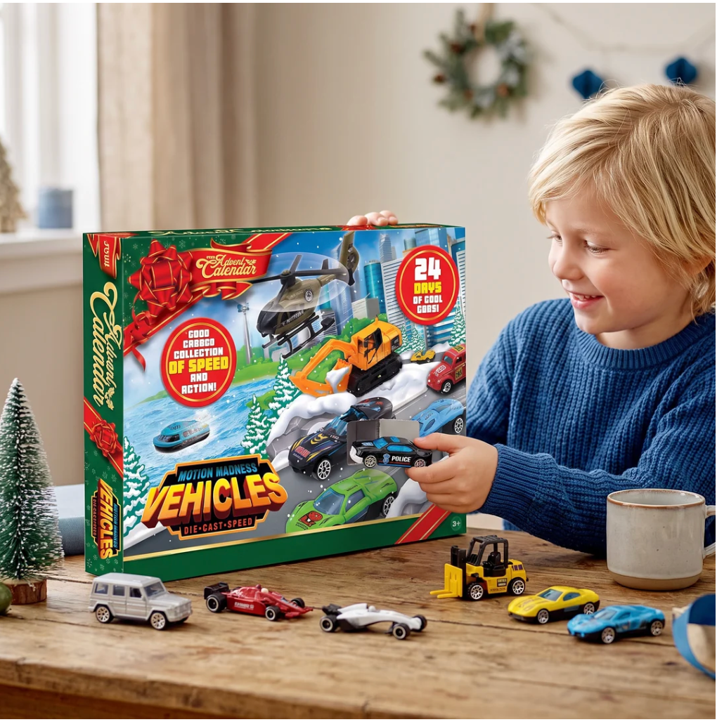 Turbo Trail – 24-Day Vehicle Advent Calendar