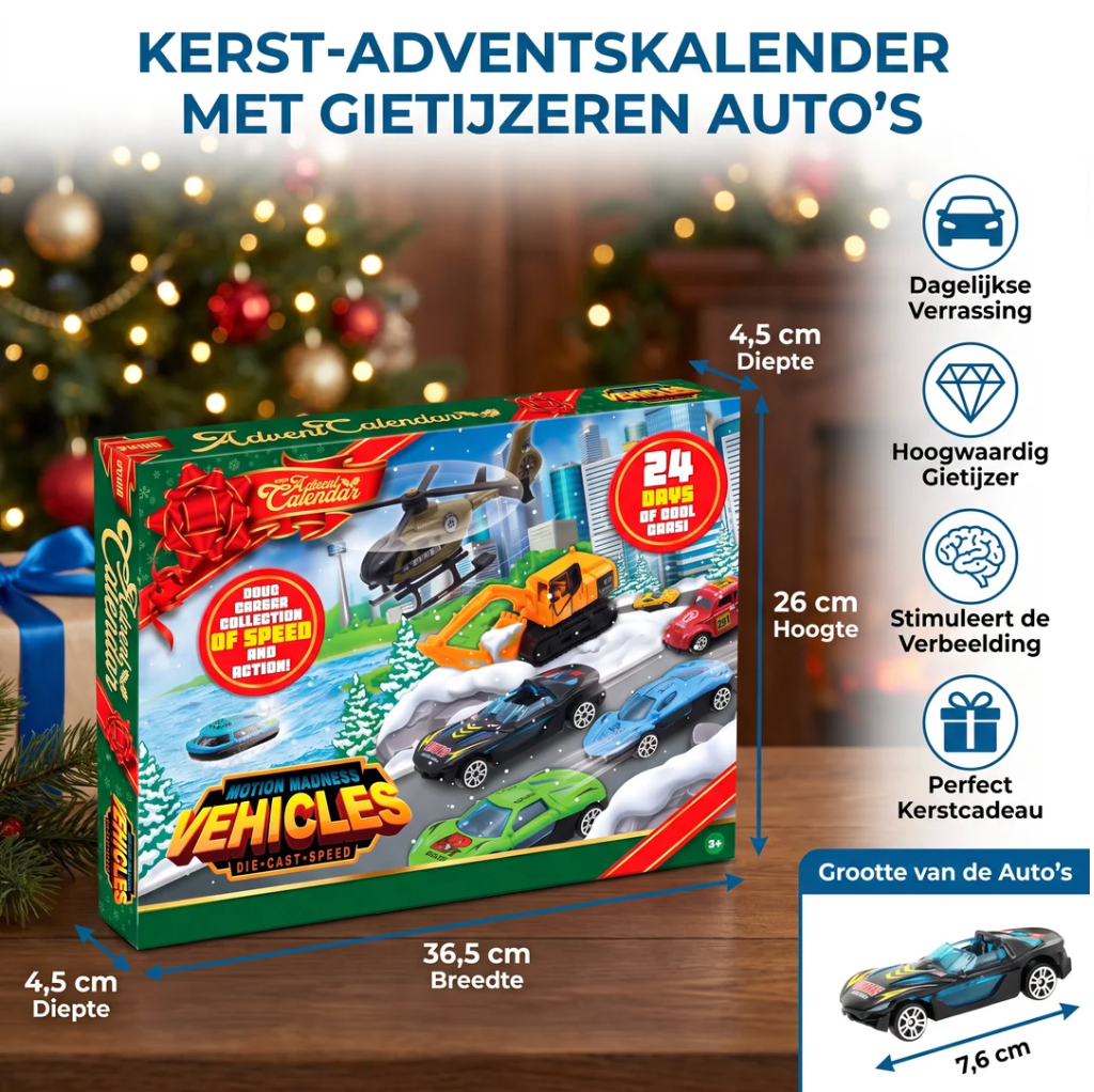 Turbo Trail – 24-Day Vehicle Advent Calendar