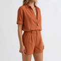 Sophia  - Relaxed Short-Sleeve Co-Ord Set