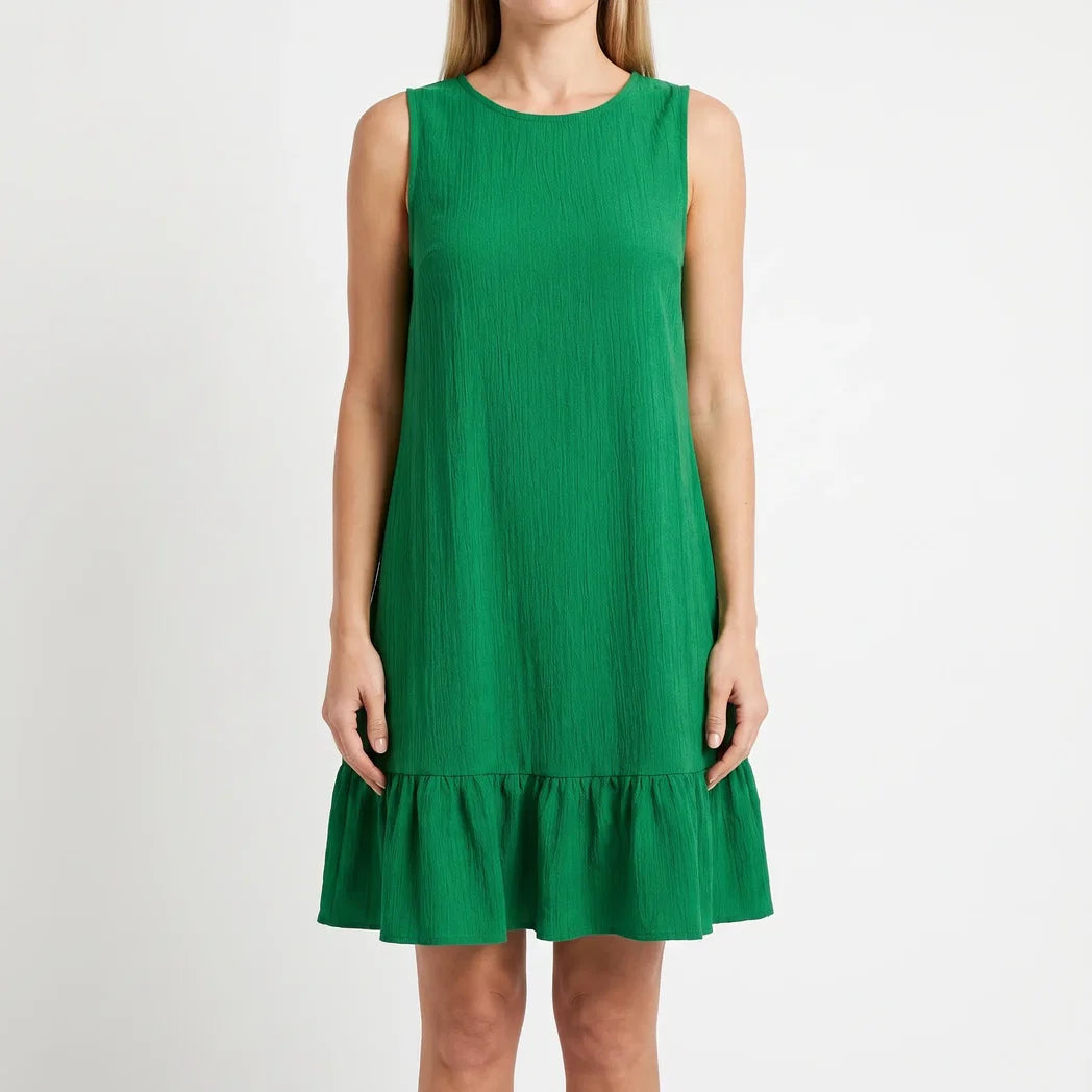 Danni - Sleeveless Mini Swing Dress