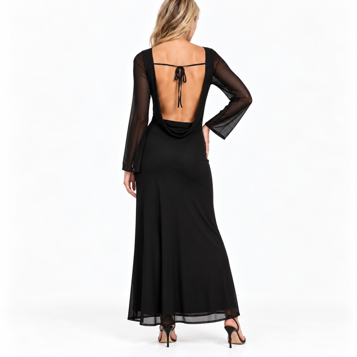 Elowen - Open Back Maxi Dress