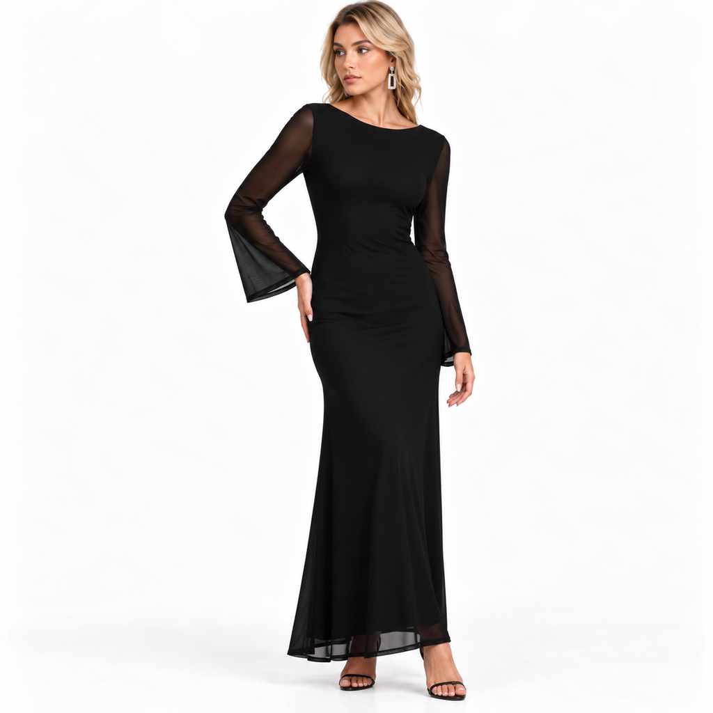Elowen - Open Back Maxi Dress